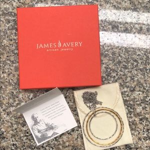 James Avery Cascading Circles Pendant with Chain